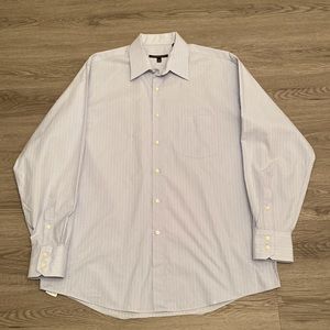 BCBGMAXAZRIA blue shirt Size L